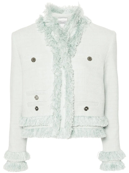 Fringed Bouclé Jacket