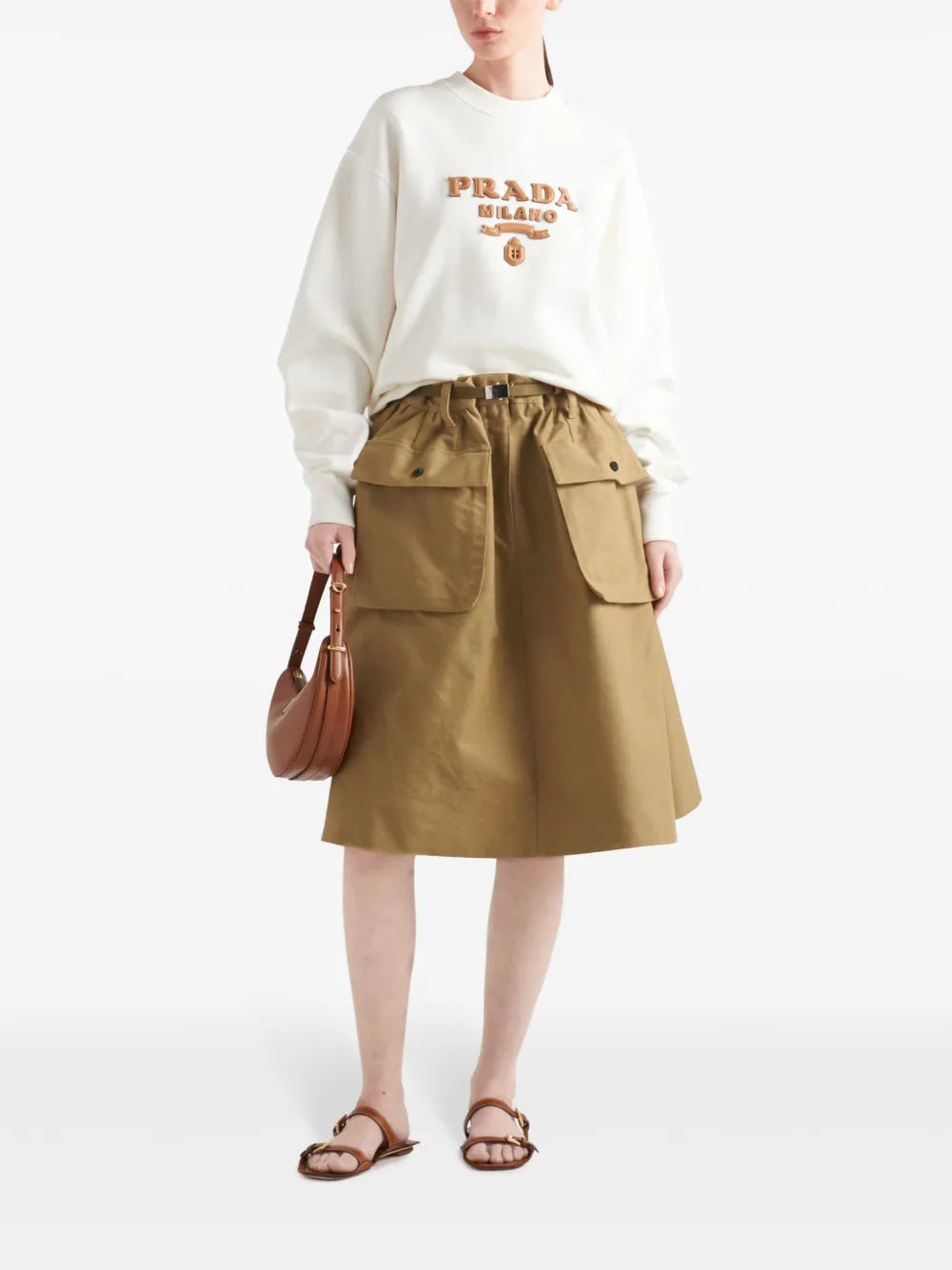 Logo-Appliqué Cotton Sweatshirt
