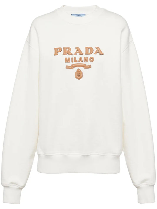 Logo-Appliqué Cotton Sweatshirt
