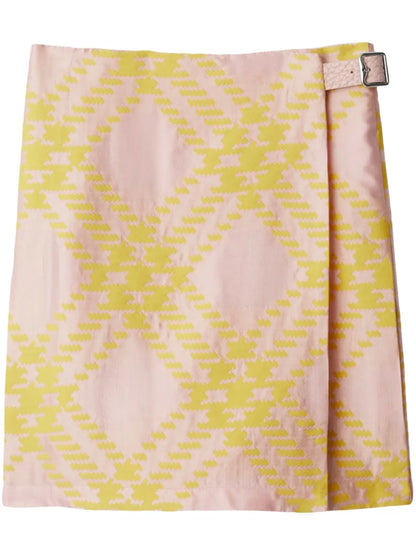 Checked Pleated Kilt