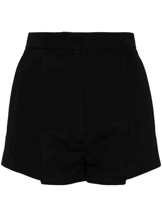 Pleat-Detail Tailored Shorts