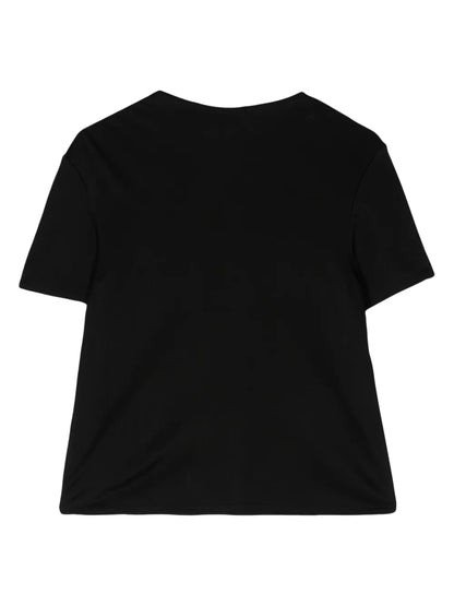 Mouth-Detail Jersey T-Shirt