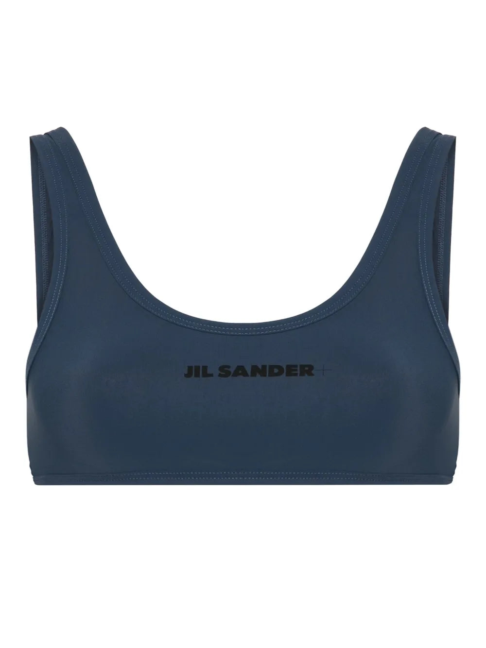 Logo-Print Bikini Top