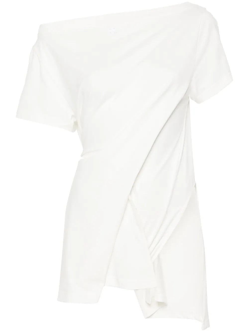 Boat-Neck Cotton Bodysuit