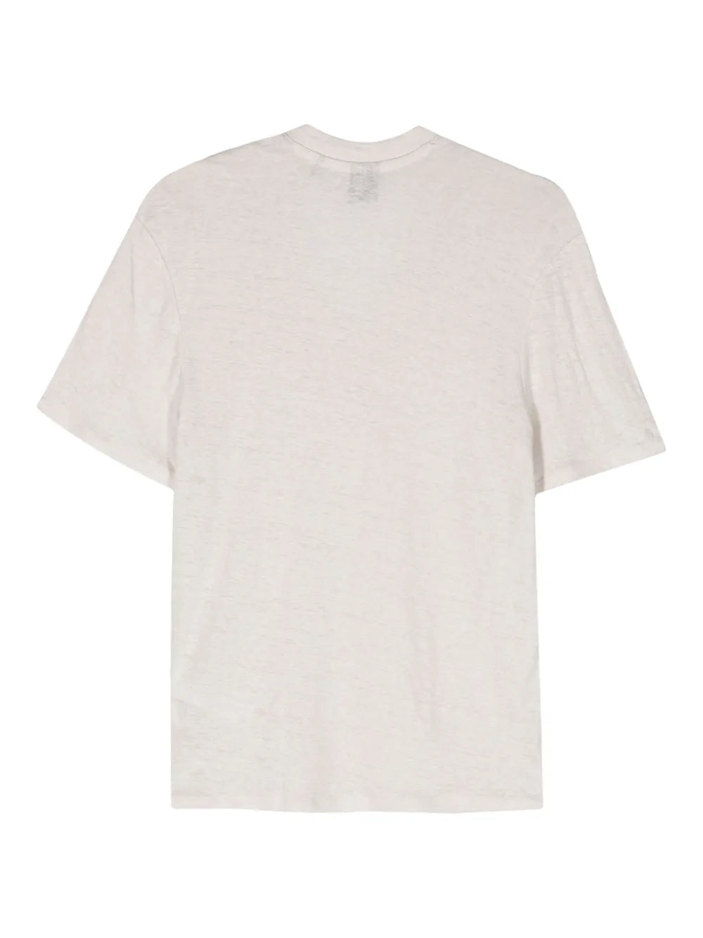 Logo-Embroidered Linen T-Shirt
