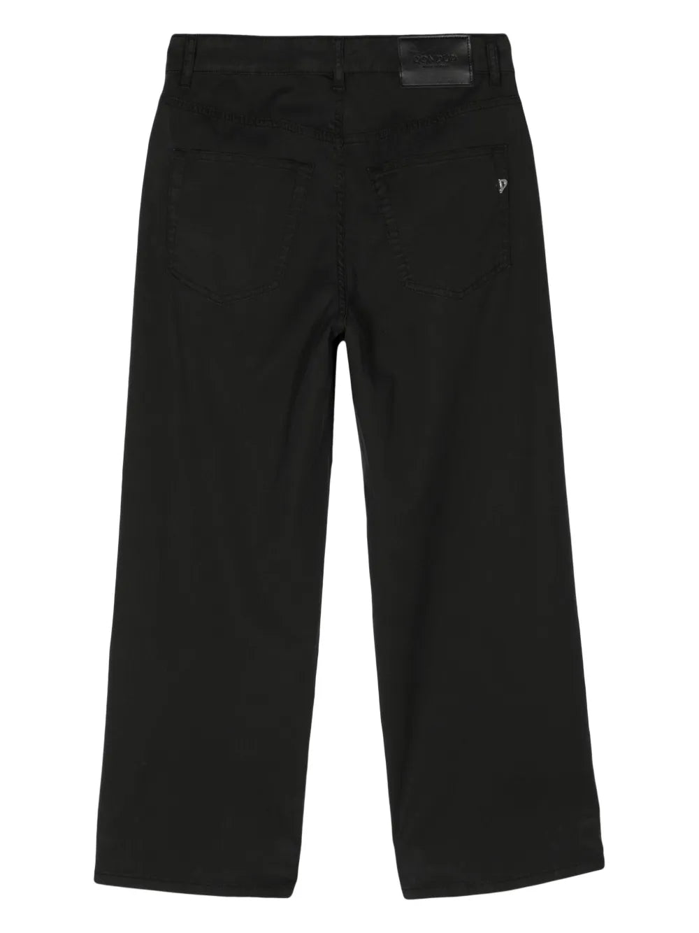 Mid-Rise Straight-Leg Trousers