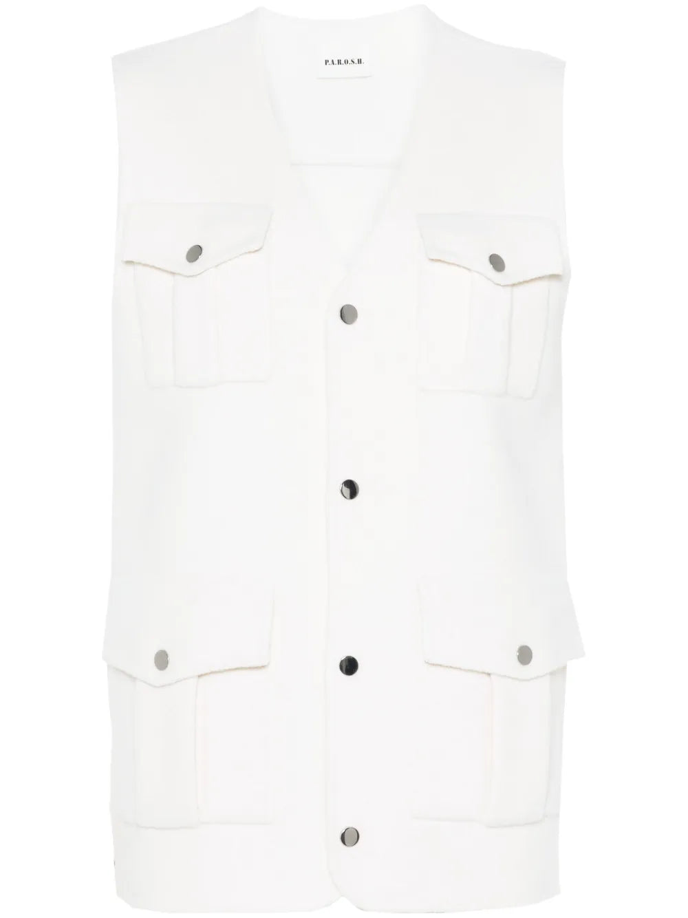 V-Neck Wool Gilet