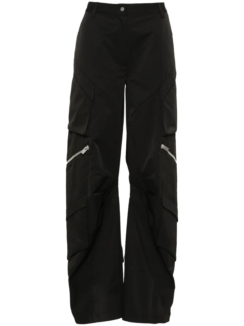 Cotton Straight Trousers