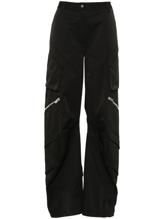 Cotton Straight Trousers