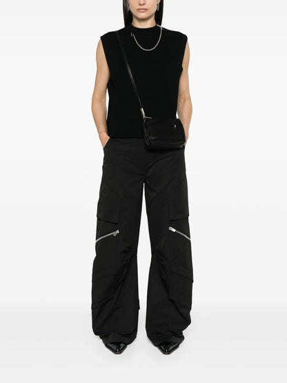 Cotton Straight Trousers