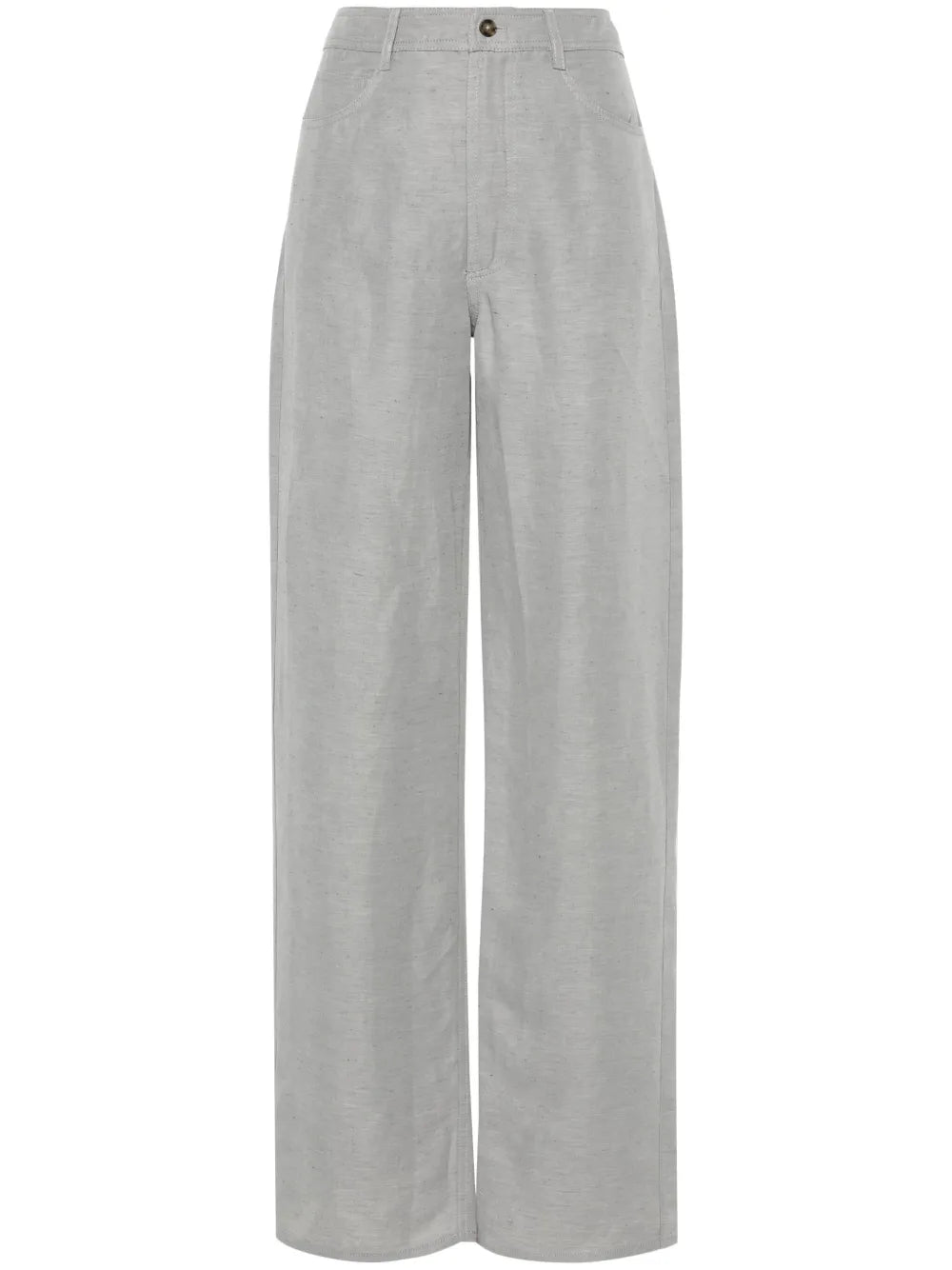 Peran Mélange Straight Trousers