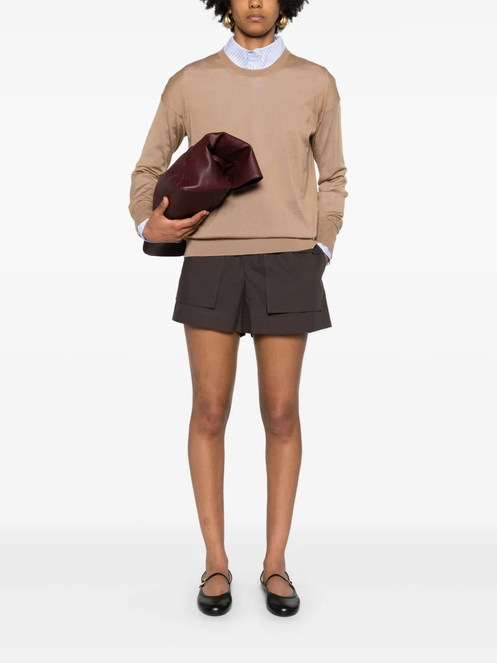 Crew-Neck Cashmere Jumper