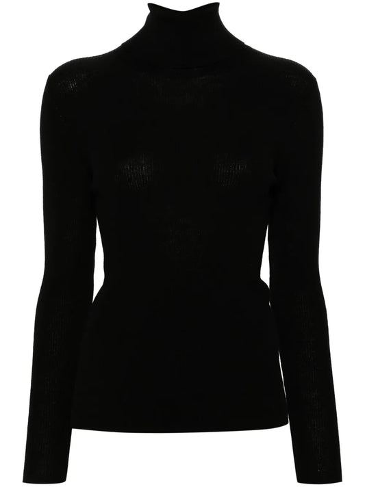 Roll-Neck Wool Jumper