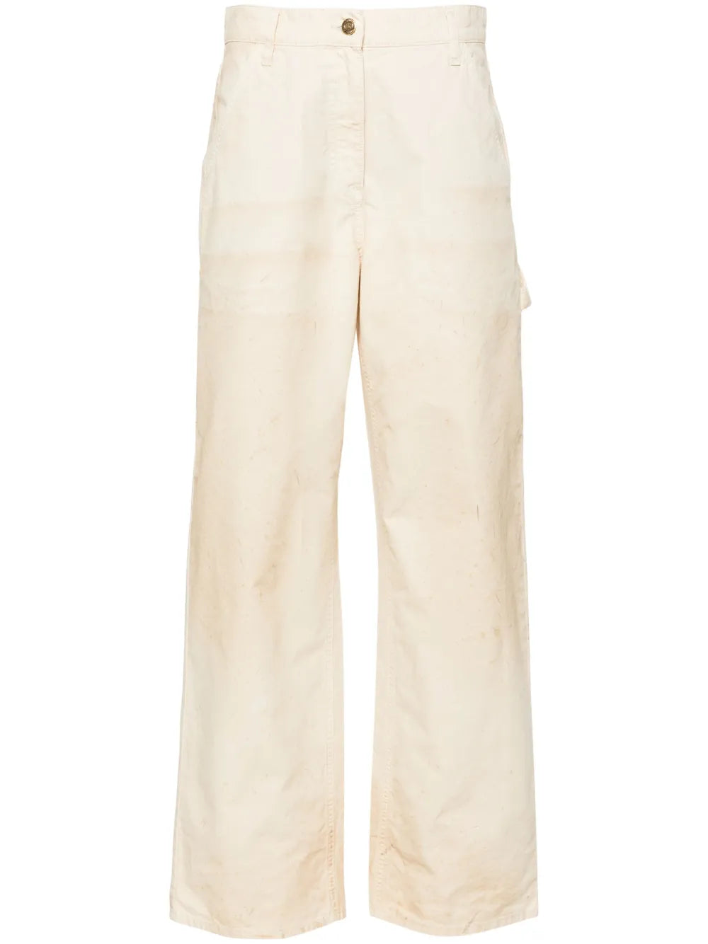 High-Waist Wide-Leg Trousers