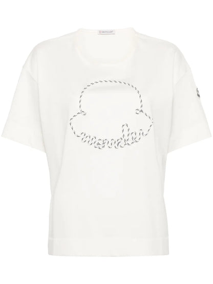 Logo-Appliqué Cotton T-Shirt
