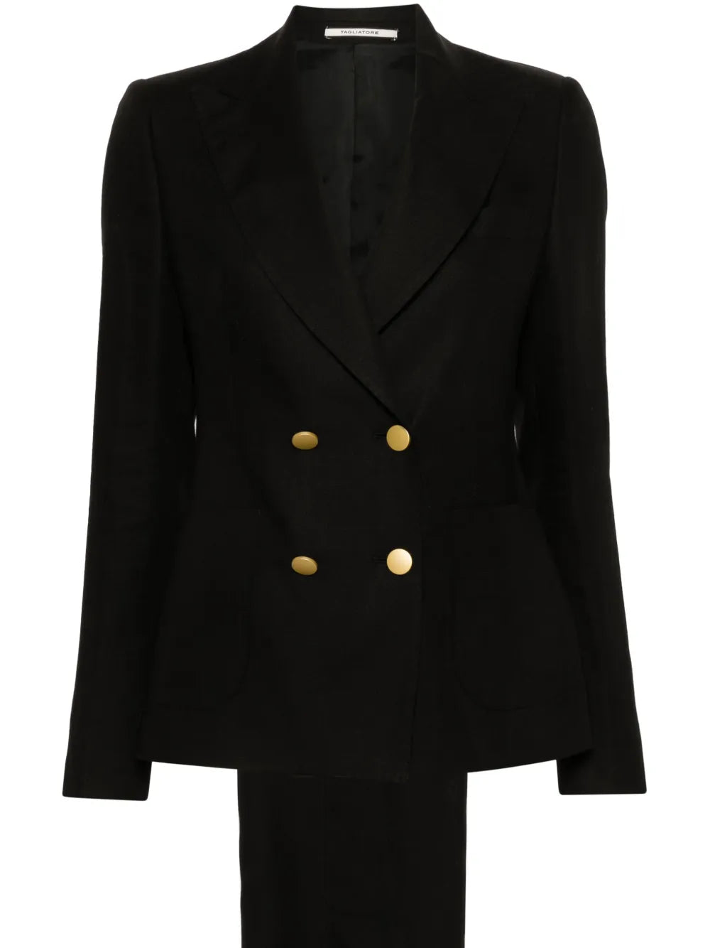 Linen Double-Breasted Suit