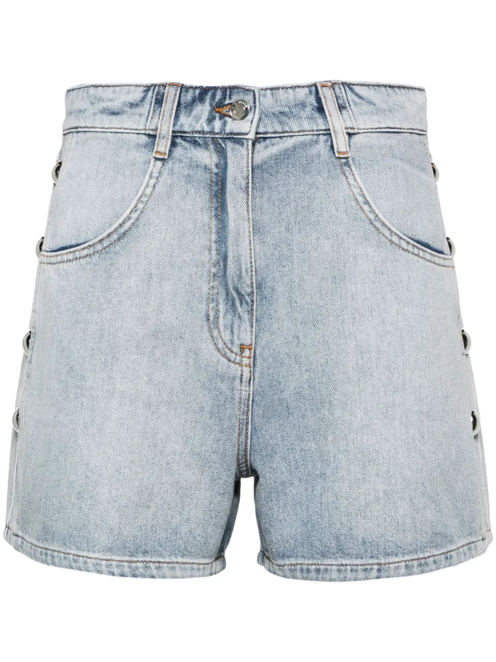Canio Stud-Detail Denim Shorts