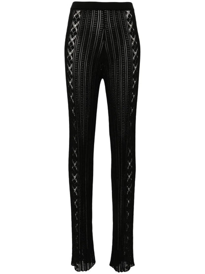 Lace Knit Trousers