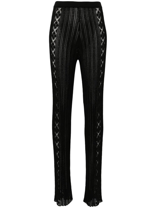 Lace Knit Trousers