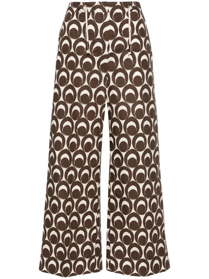 Bray High-Waist Palazzo Trousers
