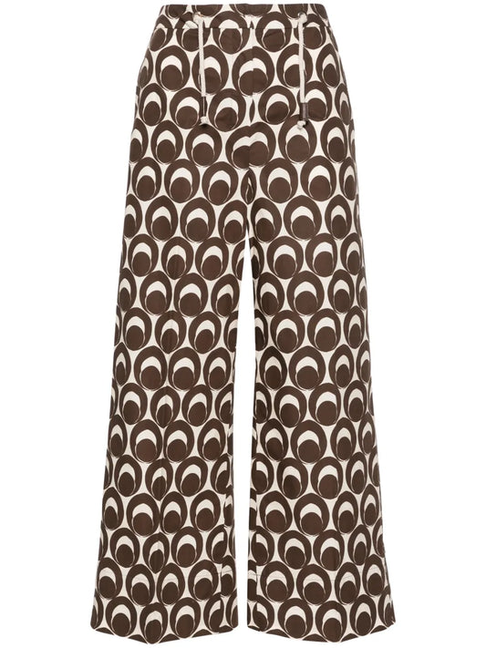 Bray High-Waist Palazzo Trousers