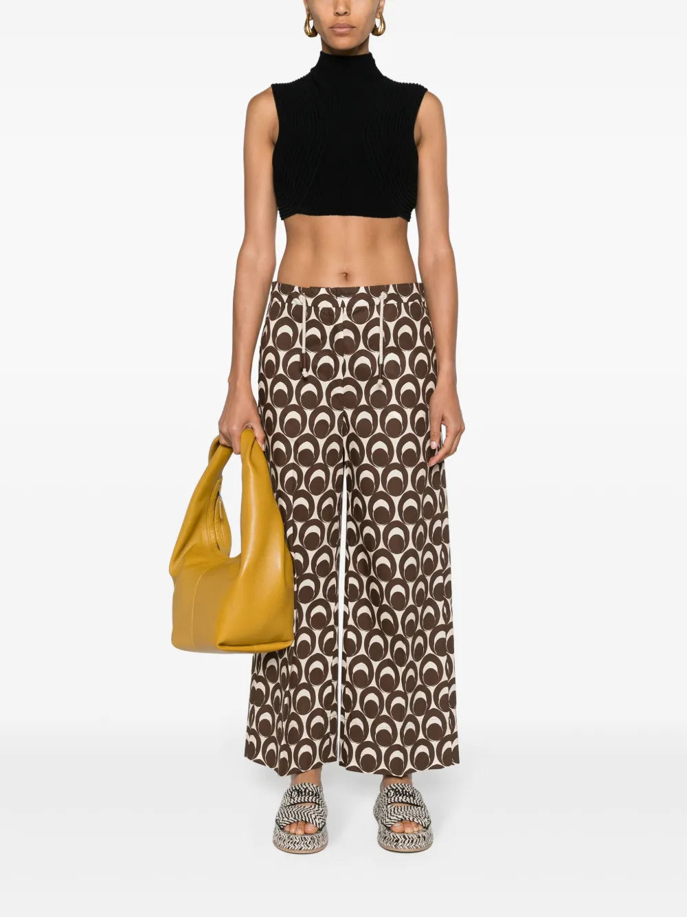 Bray High-Waist Palazzo Trousers
