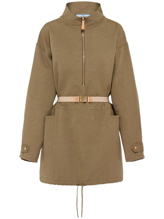 Drawstring-Hem Parka