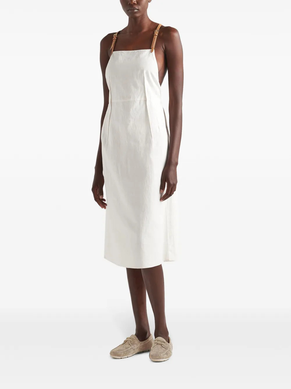 Linen Midi Dress