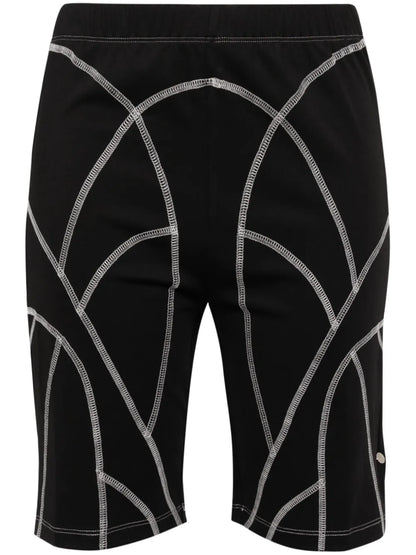 Spadix Exposed-Seam Shorts