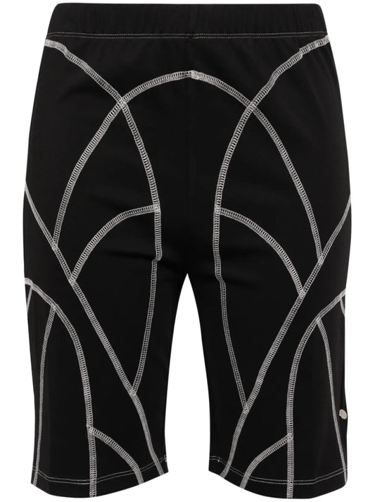 Spadix Exposed-Seam Shorts