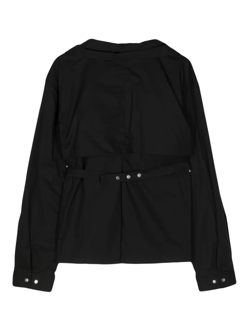 Cross-Strap Long-Sleeve Top