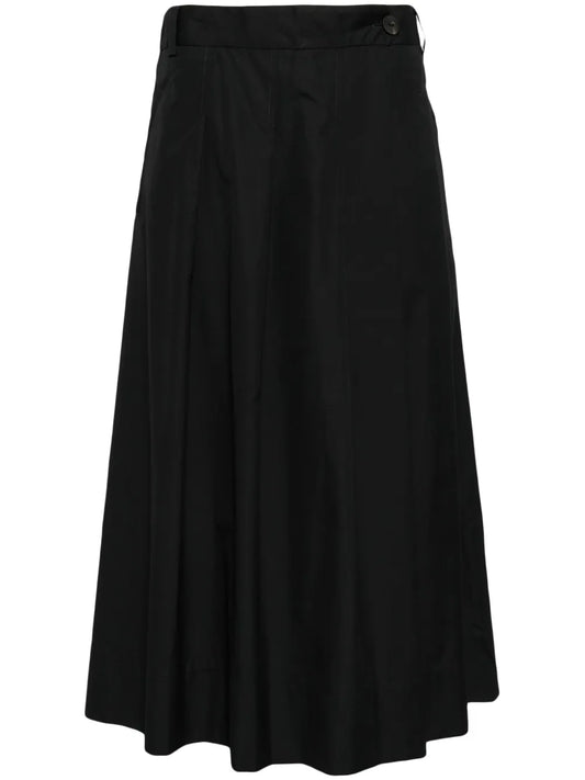 Cropped Cotton Trousers