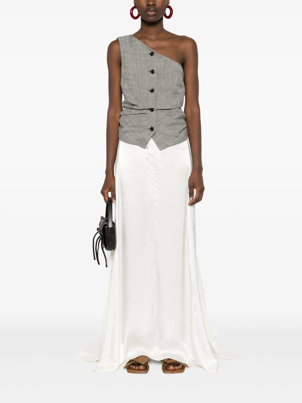 Panelled Maxi Skirt