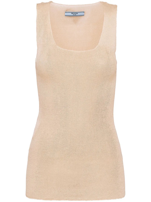 Cotton Ribbed Tank Top