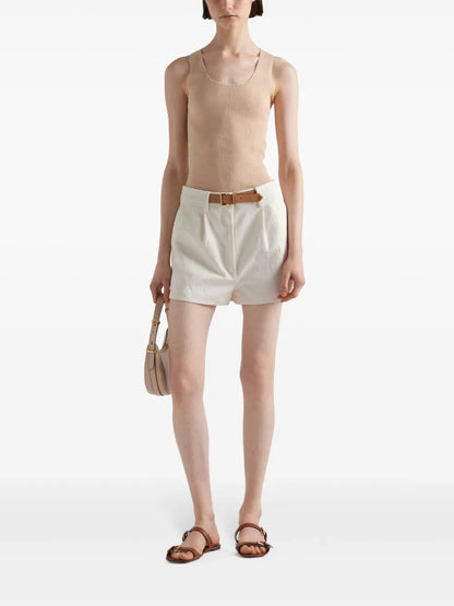 Cotton Ribbed Tank Top