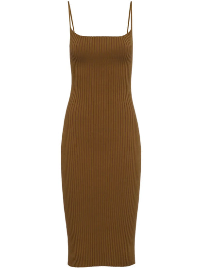 Ribbed Tank Dress