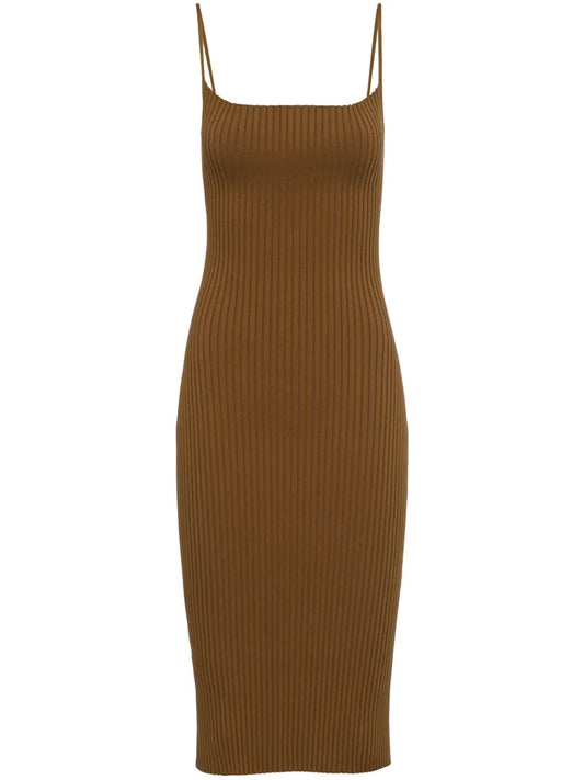 Ribbed Tank Dress