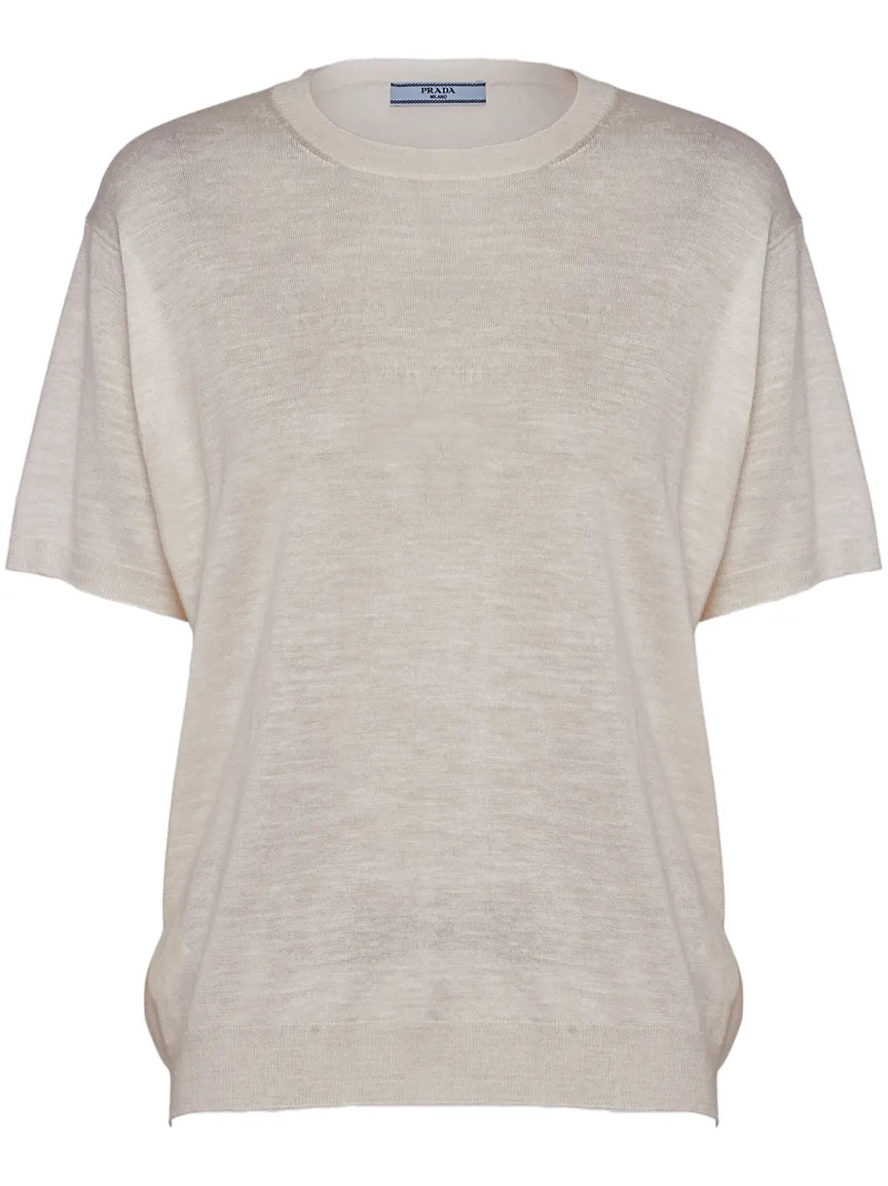 Logo-Jacquard Silk Jumper