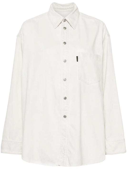 Patch-Pocket Cotton Shirt