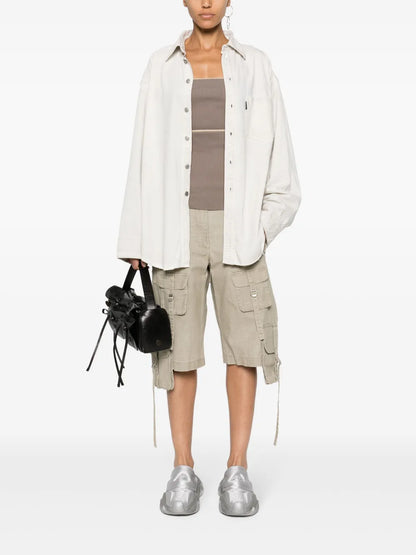 Patch-Pocket Cotton Shirt