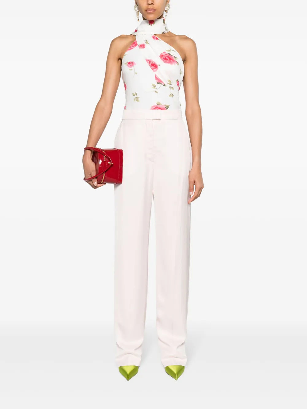 Straight-Leg Tailored Trousers