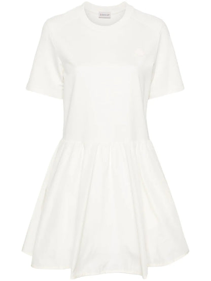 Panelled-Design Dress