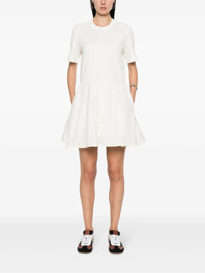 Panelled-Design Dress