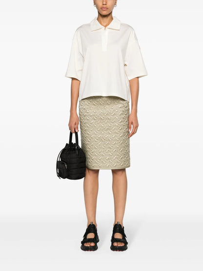 Quilted Pencil Skirt