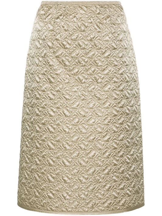 Quilted Pencil Skirt