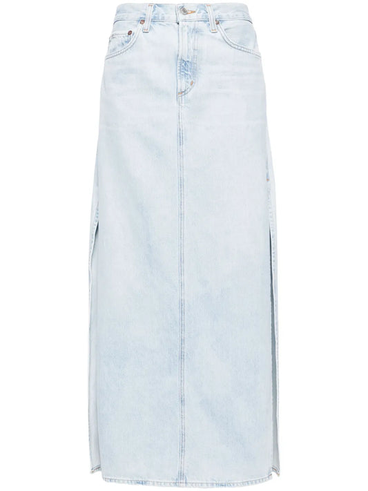 Astrid Denim Maxi Skirt
