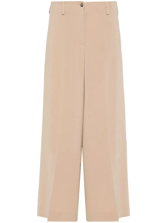 Cropped Palazzo Pants