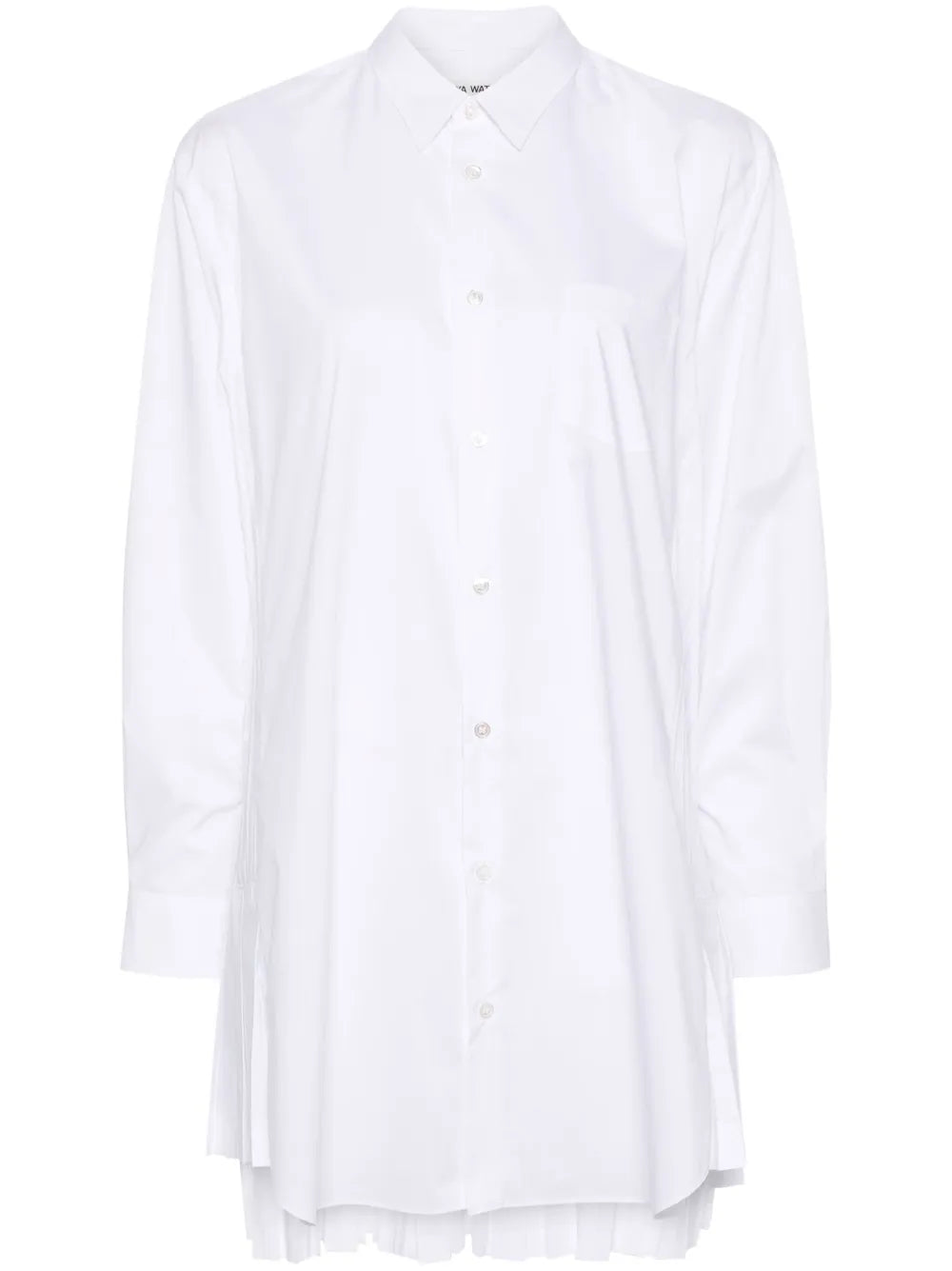 Plissé Poplin Shirt