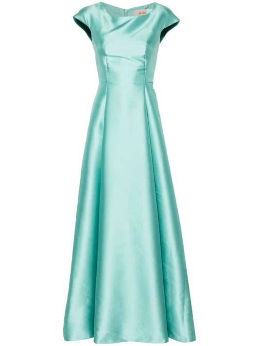 Arnica Satin Flared Gown