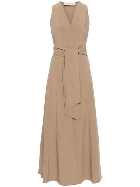 Aralia Belted Maxi Dress